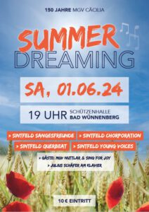 Quelle: Chorgemeinschaft Bad Wünnenberg & Fürstenberg e.V.