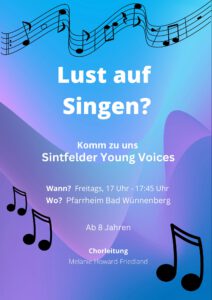 Mitsingen bei den Young Voices